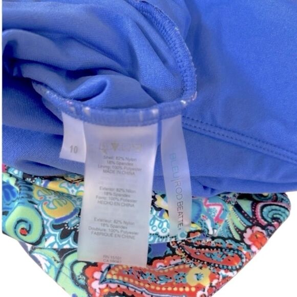 Bleu Rod Beattie Let Loose! Off The Shoulder Banded Mio One Piece Swimsuit - Picture 7 of 10